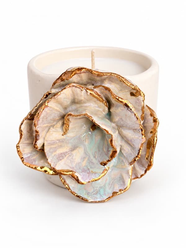 Flower Candle 03 – Jasmine — Kelly Bonk