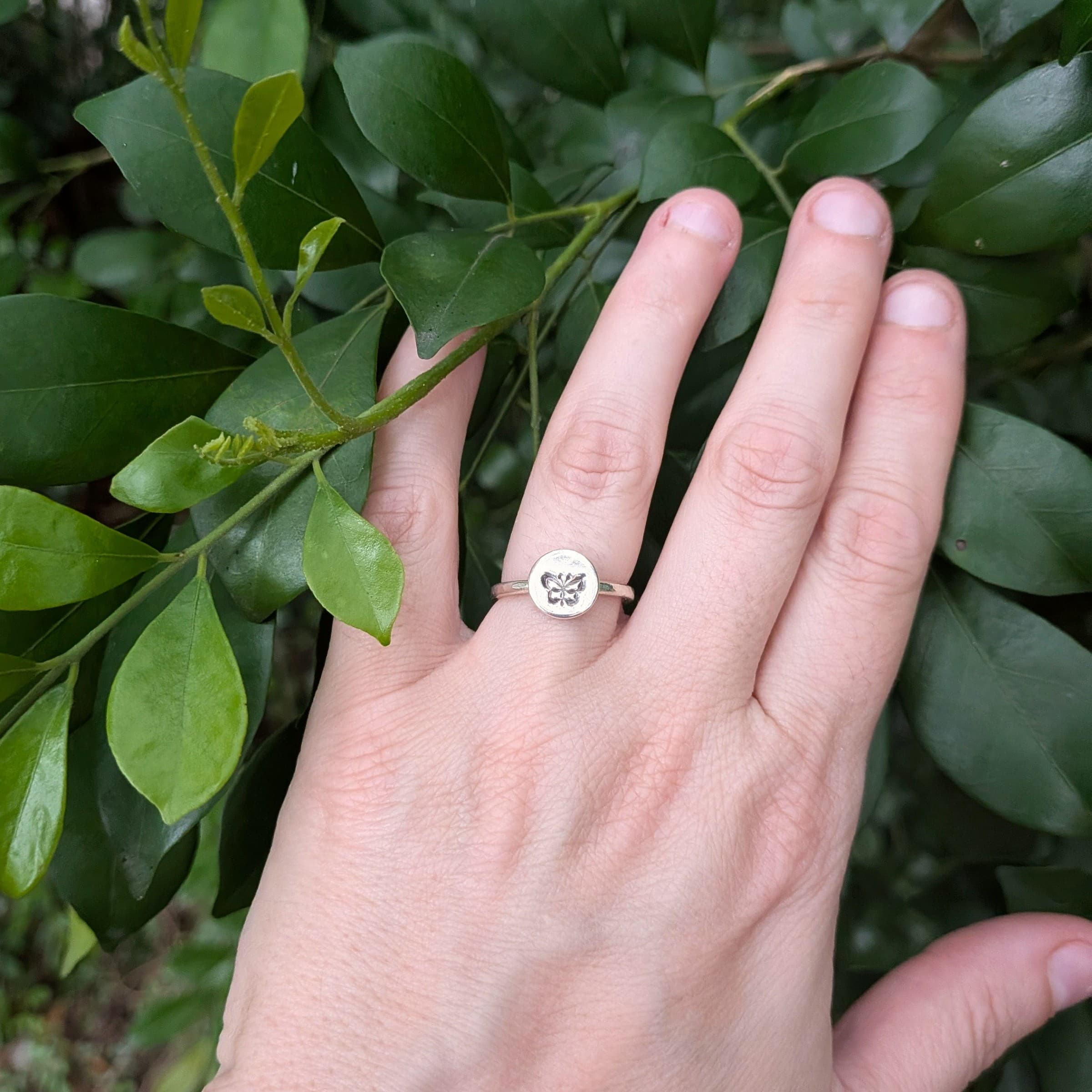 Sterling Silver Bee Ring — Jemica Ostrofski