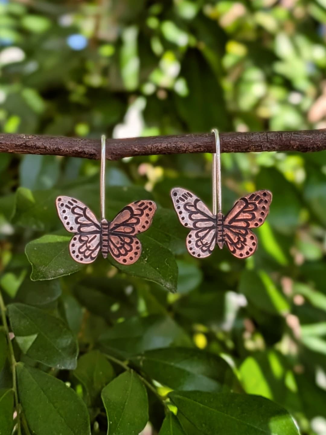 Monarch Butterfly Soldered Drops — Jemica Ostrofski