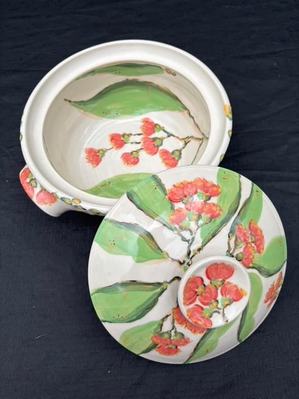 Casserole With Gum Blossom — Christine Pickett