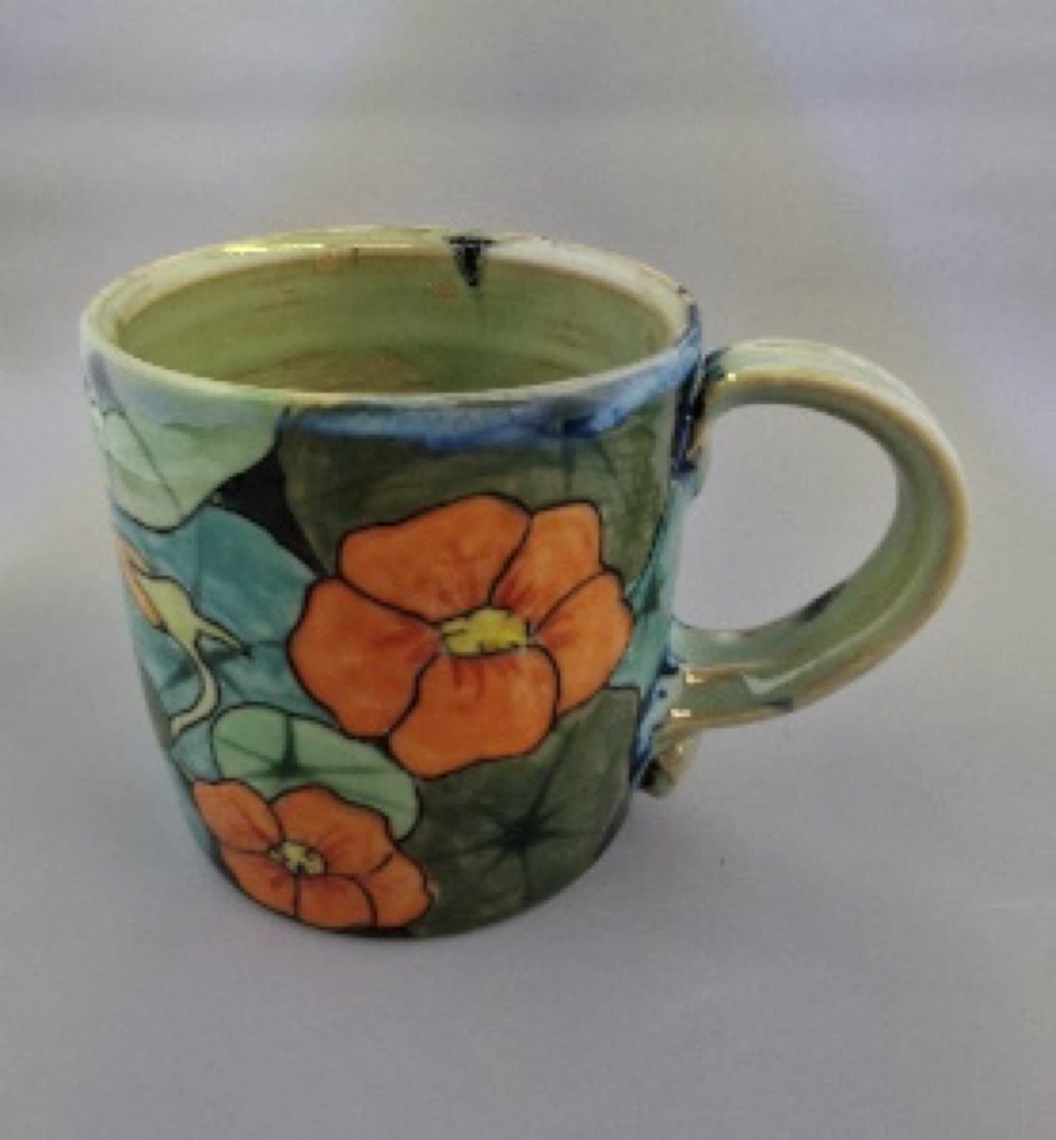 Nasturtium Mugs - set of Two — Cilla Russell
