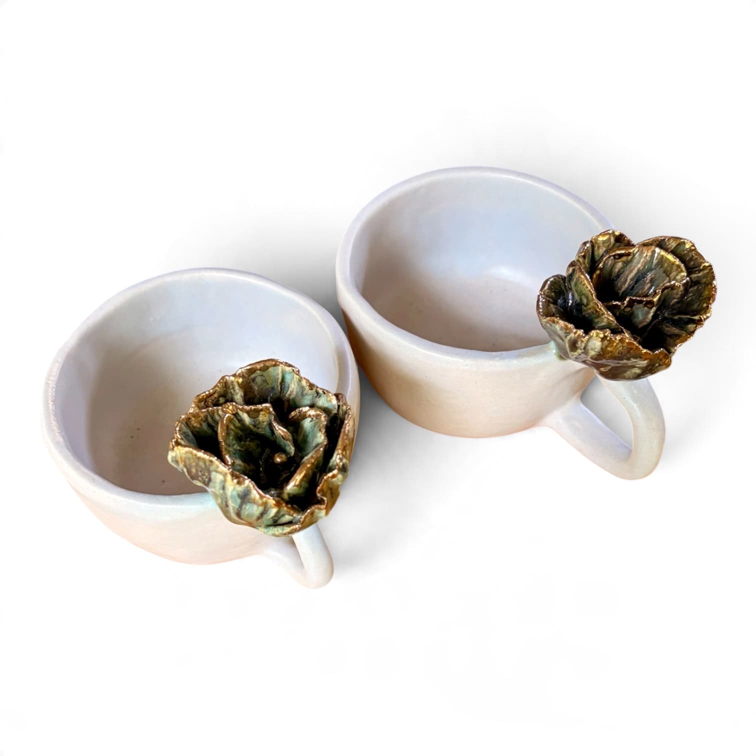 Flower bud teacups II — Kelly Bonk
