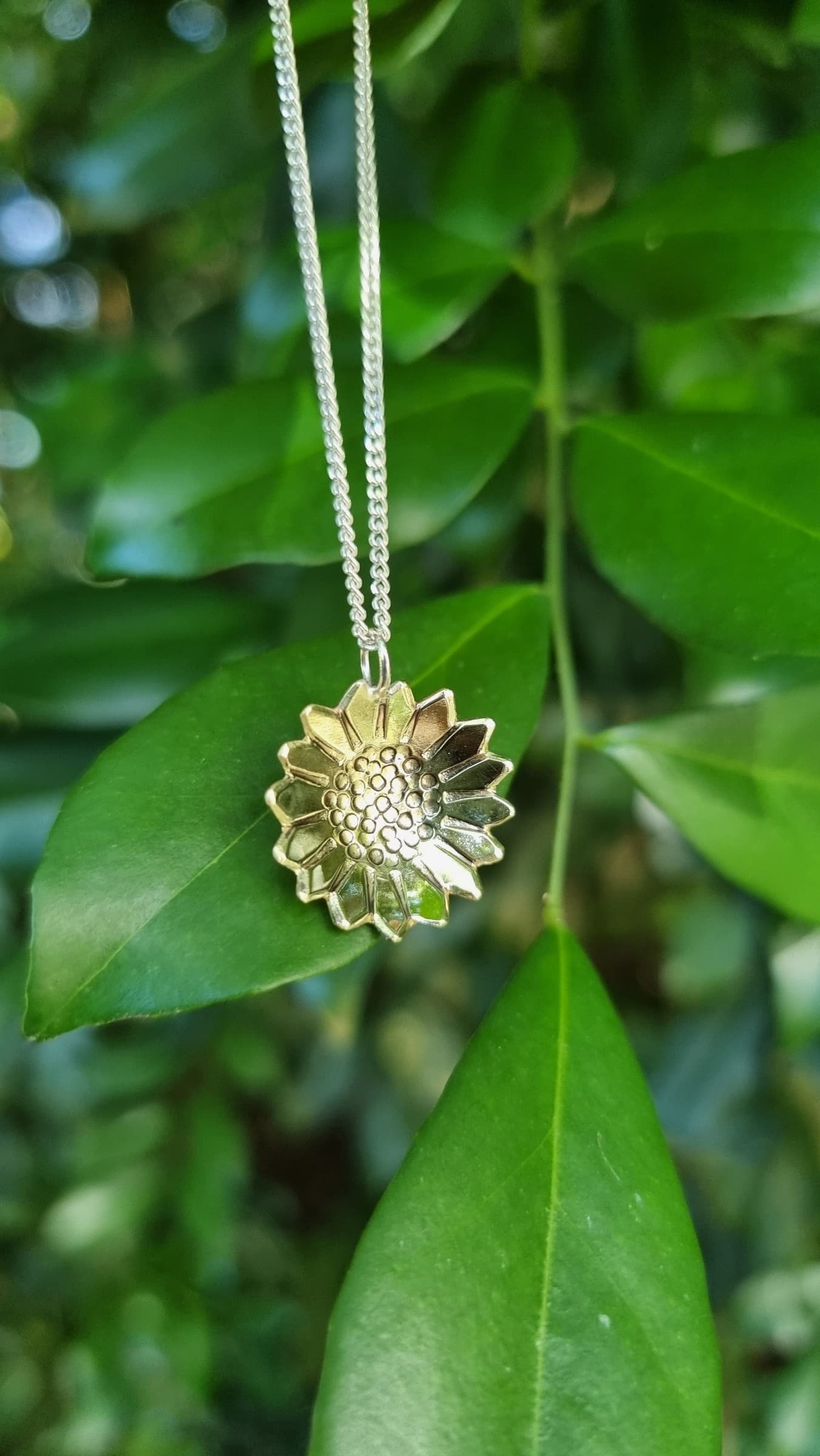 Sunflower Necklace — Jemica Ostrofski