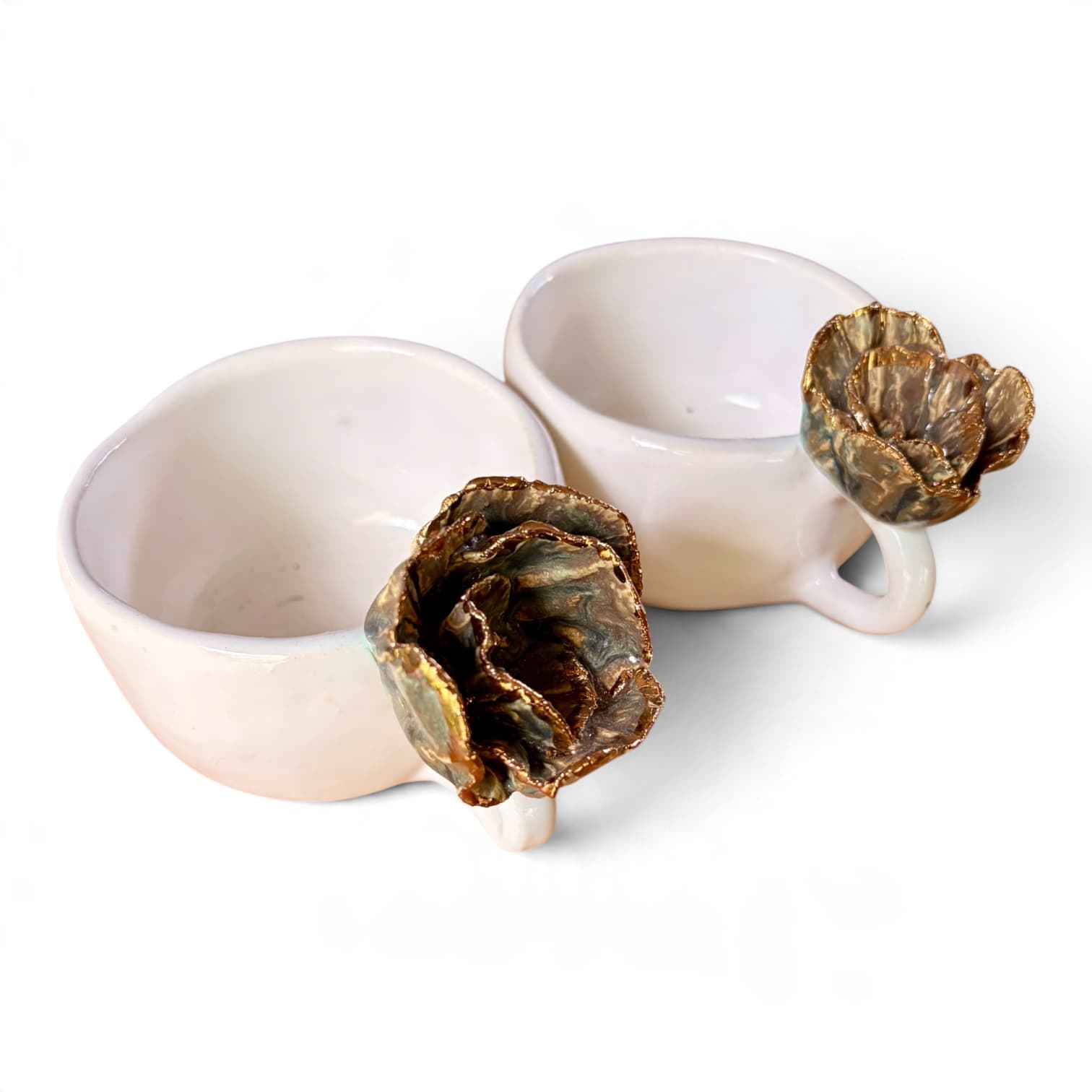 Flower bud teacups III — Kelly Bonk