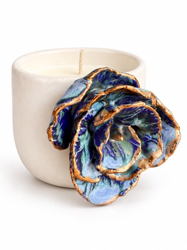 Flower Candle 09 – Sandalwood — Kelly Bonk