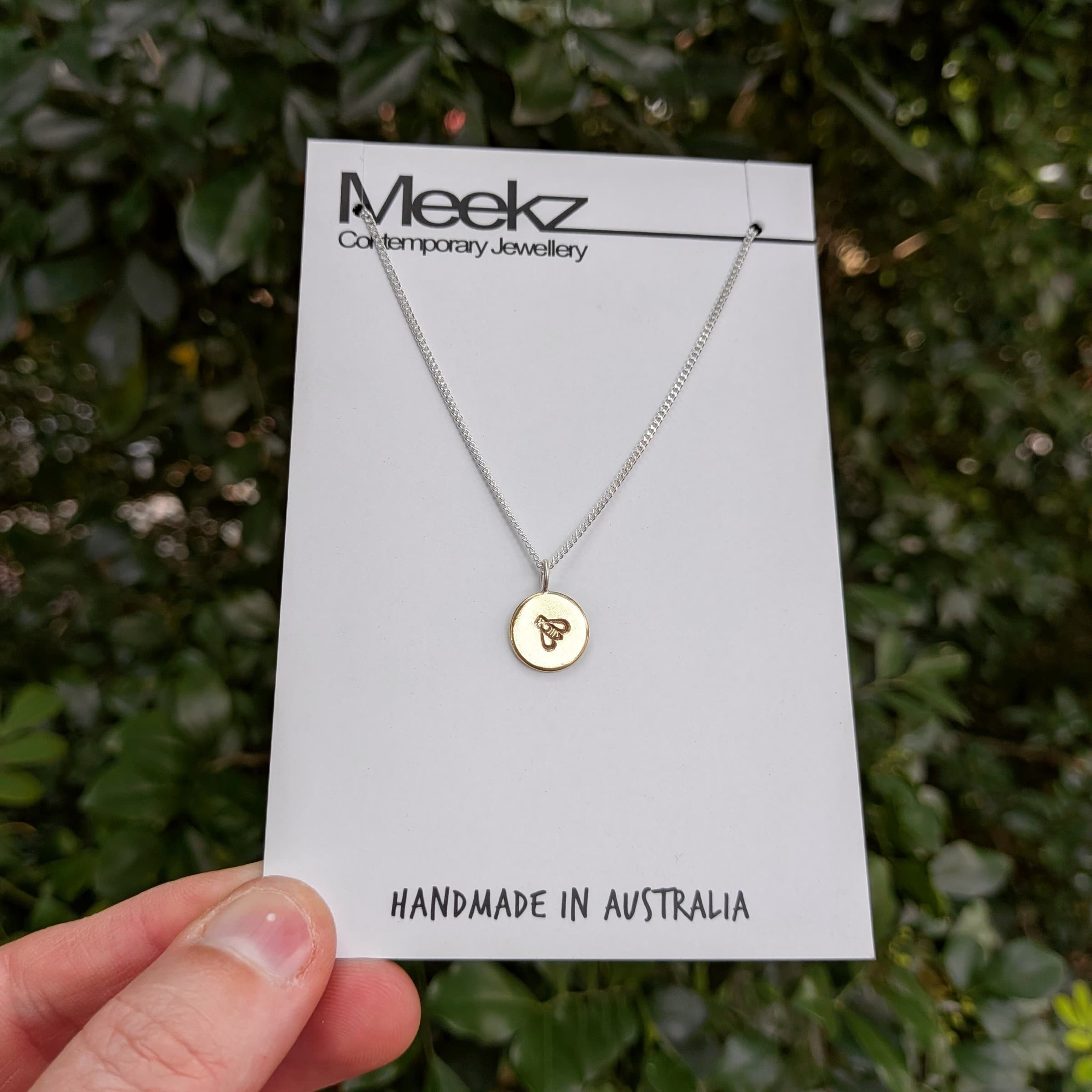 Bee Round Necklace — Jemica Ostrofski