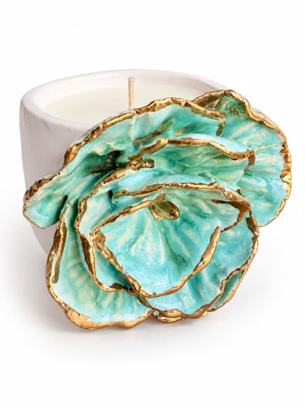 Flower Candle 10 – Sandalwood — Kelly Bonk