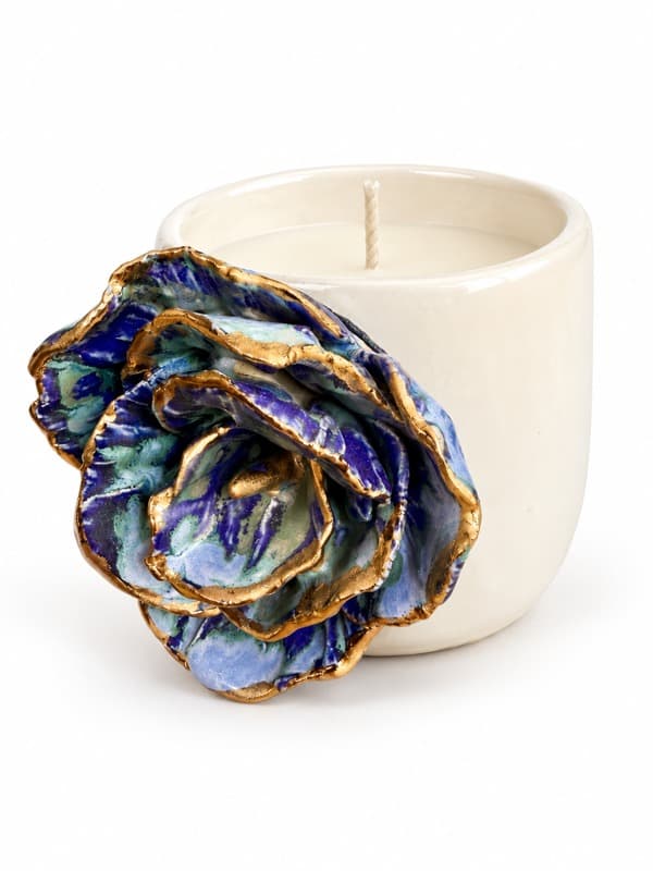 Flower Candle 09 – Sandalwood — Kelly Bonk
