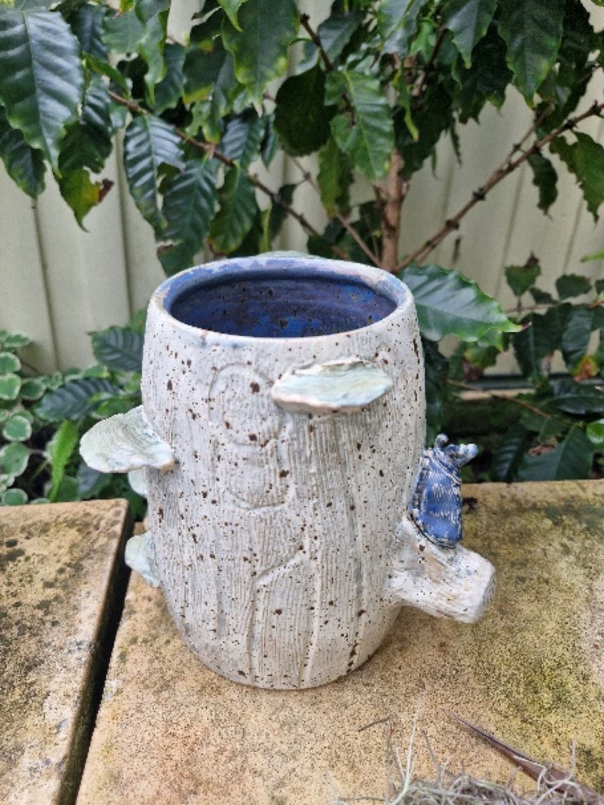 Carved Tree Vase #1 — Cilla Russell