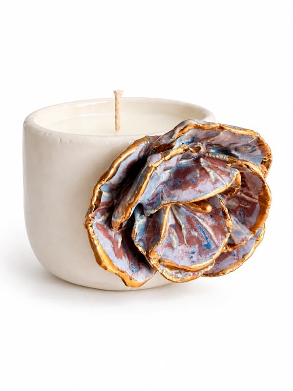 Flower Candle 07 – Jasmine — Kelly Bonk