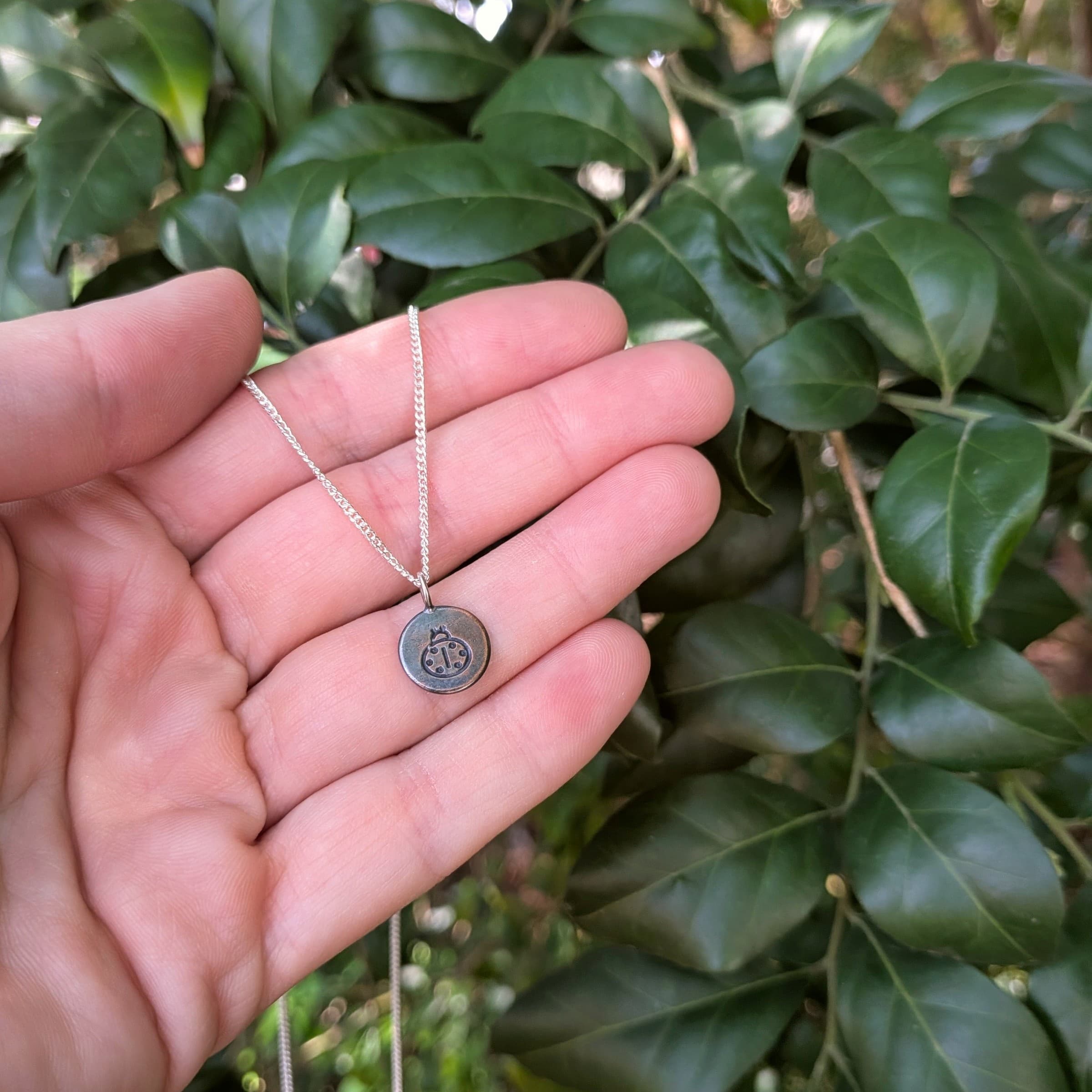 Ladybeetle Round Necklace — Jemica Ostrofski