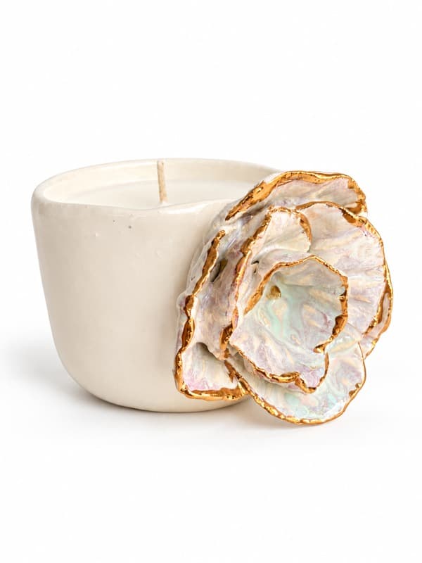 Flower Candle 03 – Jasmine — Kelly Bonk