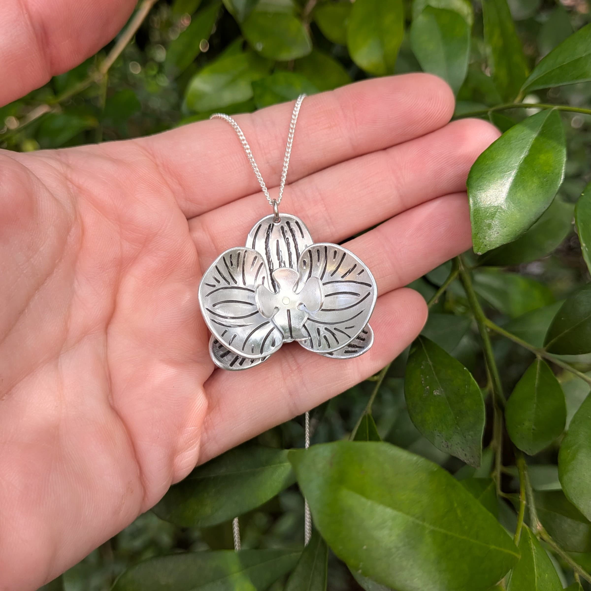 Orchid Necklace — Jemica Ostrofski