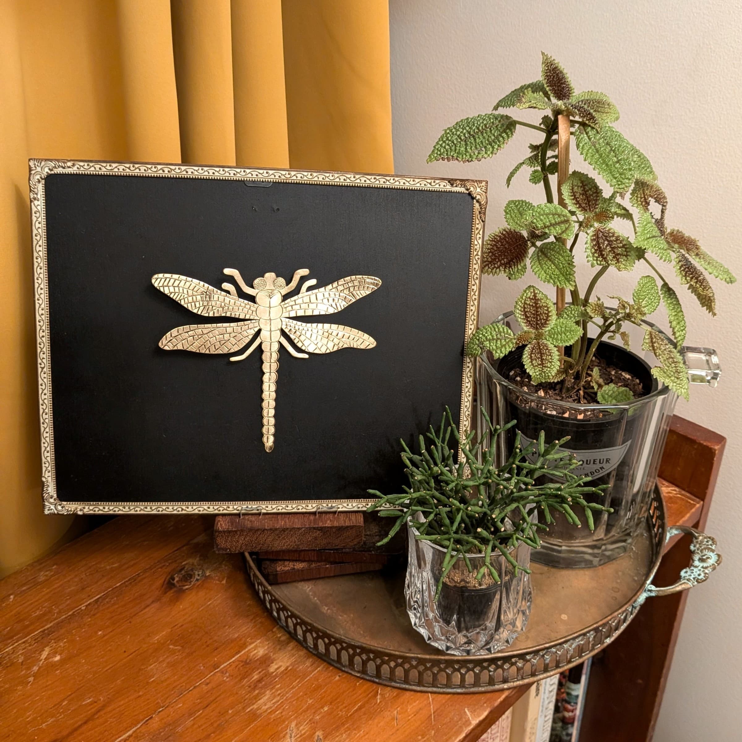 Dragonfly Wall Art - Framed — Jemica Ostrofski