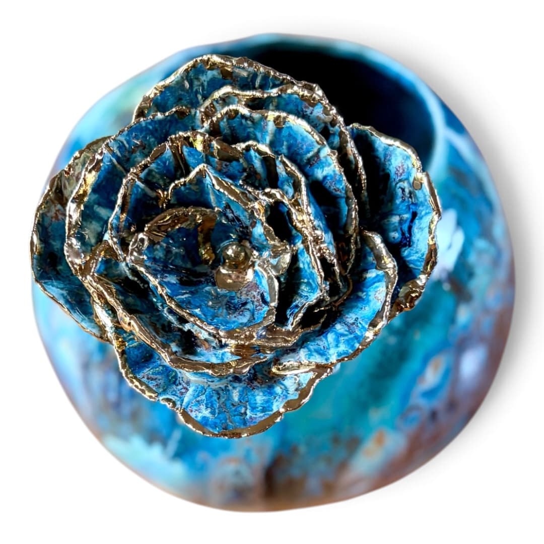Orb flower vase — Kelly Bonk