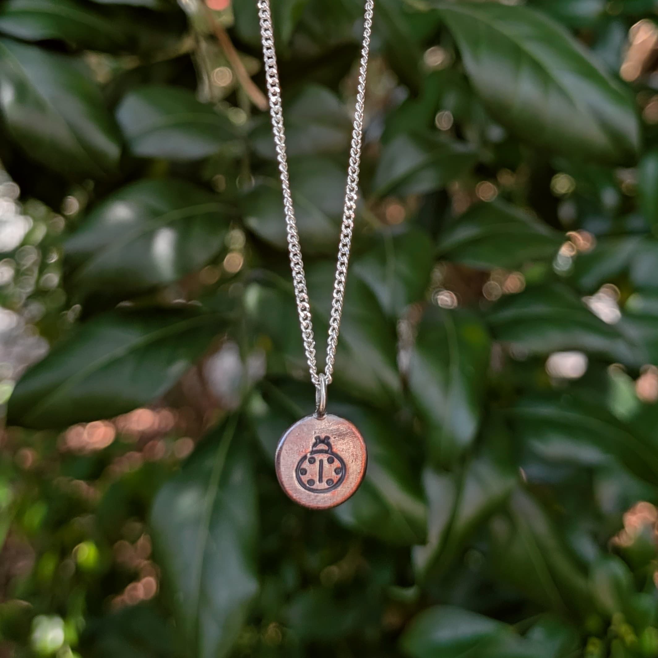 Ladybeetle Round Necklace — Jemica Ostrofski