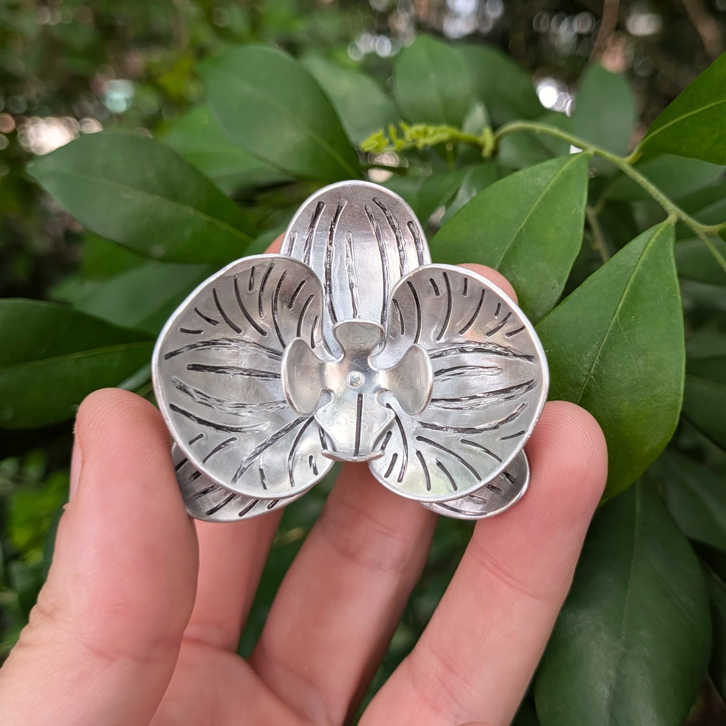 Orchid Brooch - Magnetic — Jemica Ostrofski