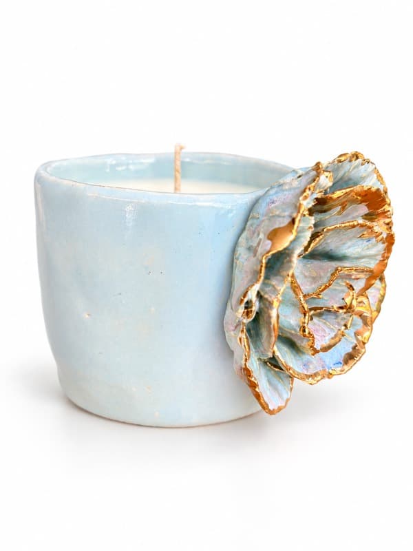 Flower Candle 02 – Sandalwood — Kelly Bonk
