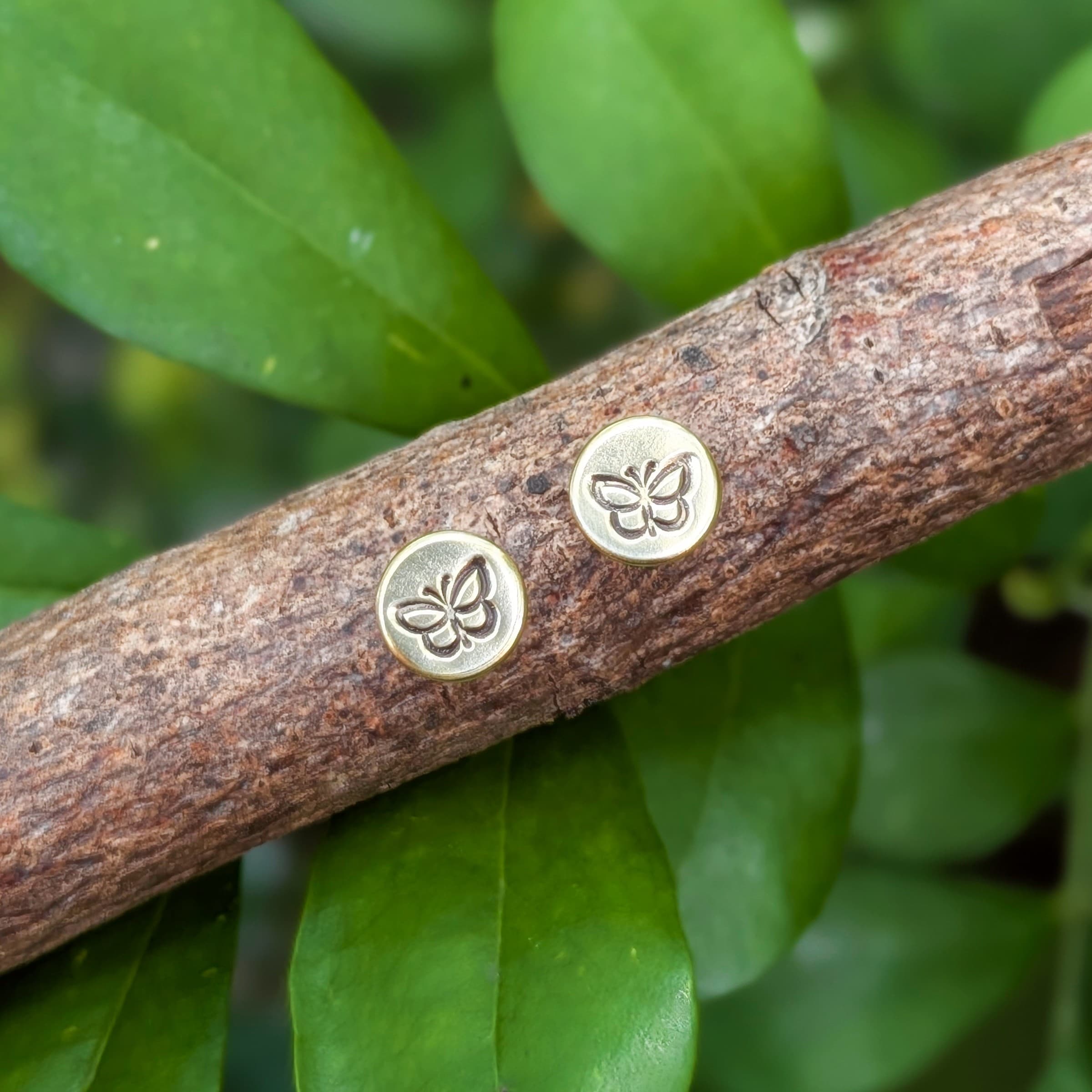 Medium Butterfly Studs — Jemica Ostrofski
