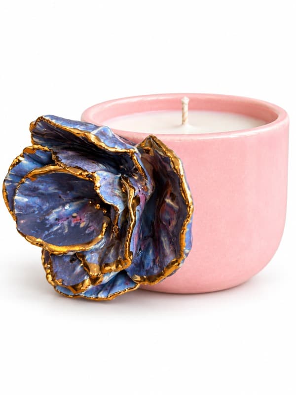 Flower Candle 04 – Gardenia — Kelly Bonk