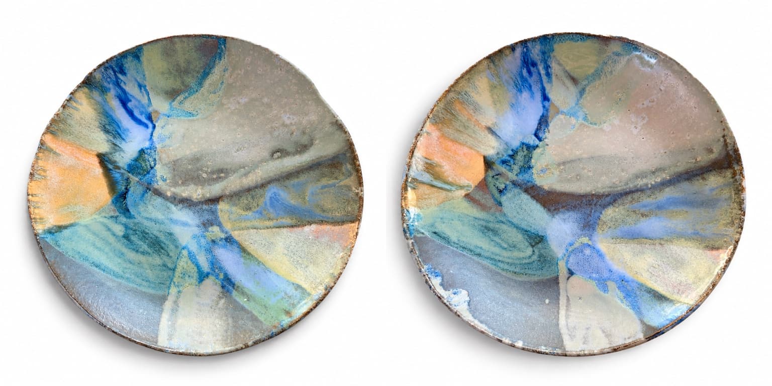 Shifting Skies bowls — Kelly Bonk