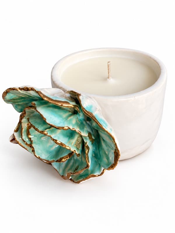 Flower Candle 10 – Sandalwood — Kelly Bonk