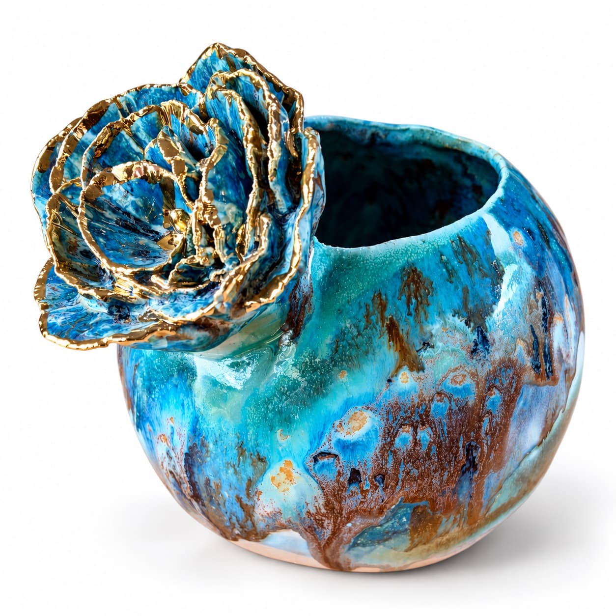 Orb flower vase — Kelly Bonk