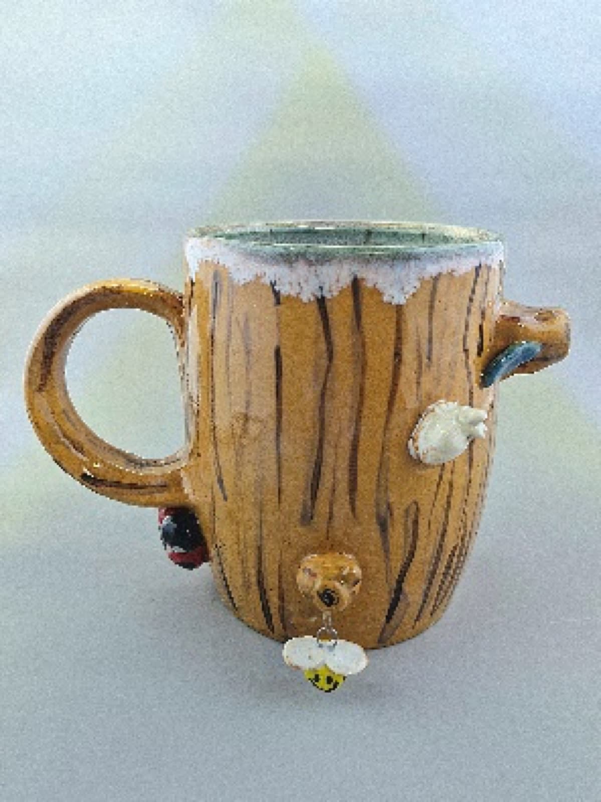 Painted tree mug #1 — Cilla Russell