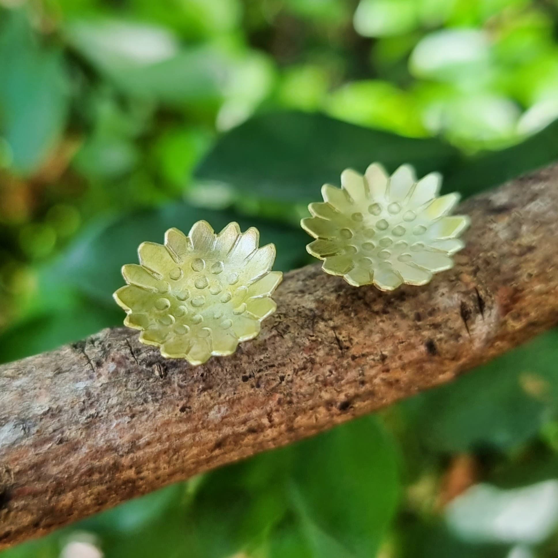 Sunflower Studs — Jemica Ostrofski