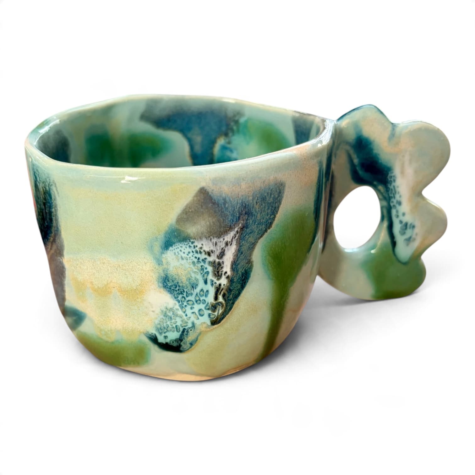 Flower Handle Mug 01 — Kelly Bonk