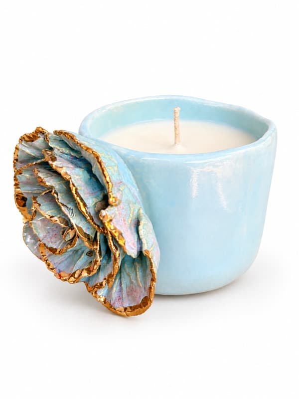 Flower Candle 02 – Sandalwood — Kelly Bonk