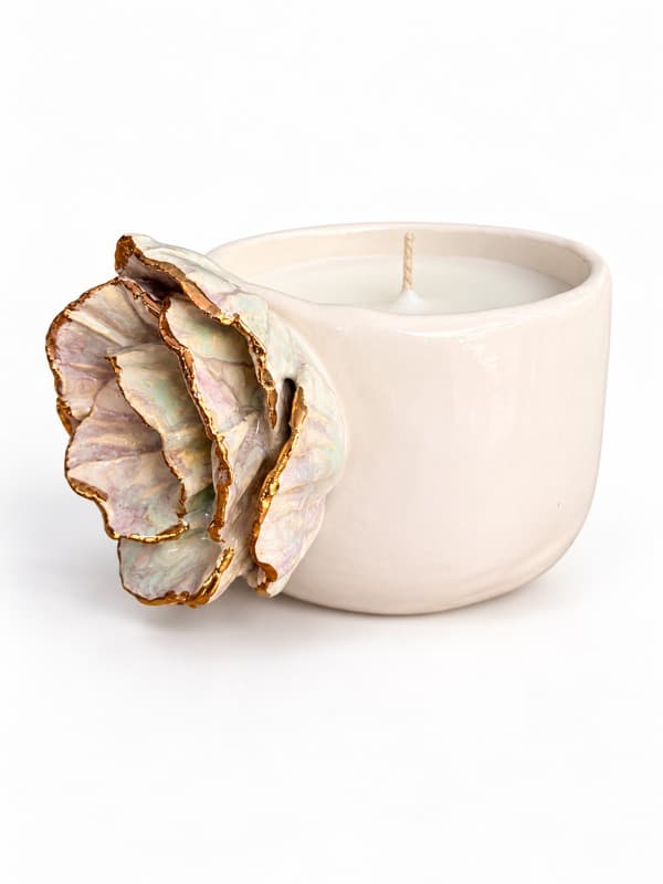 Flower Candle 03 – Jasmine — Kelly Bonk