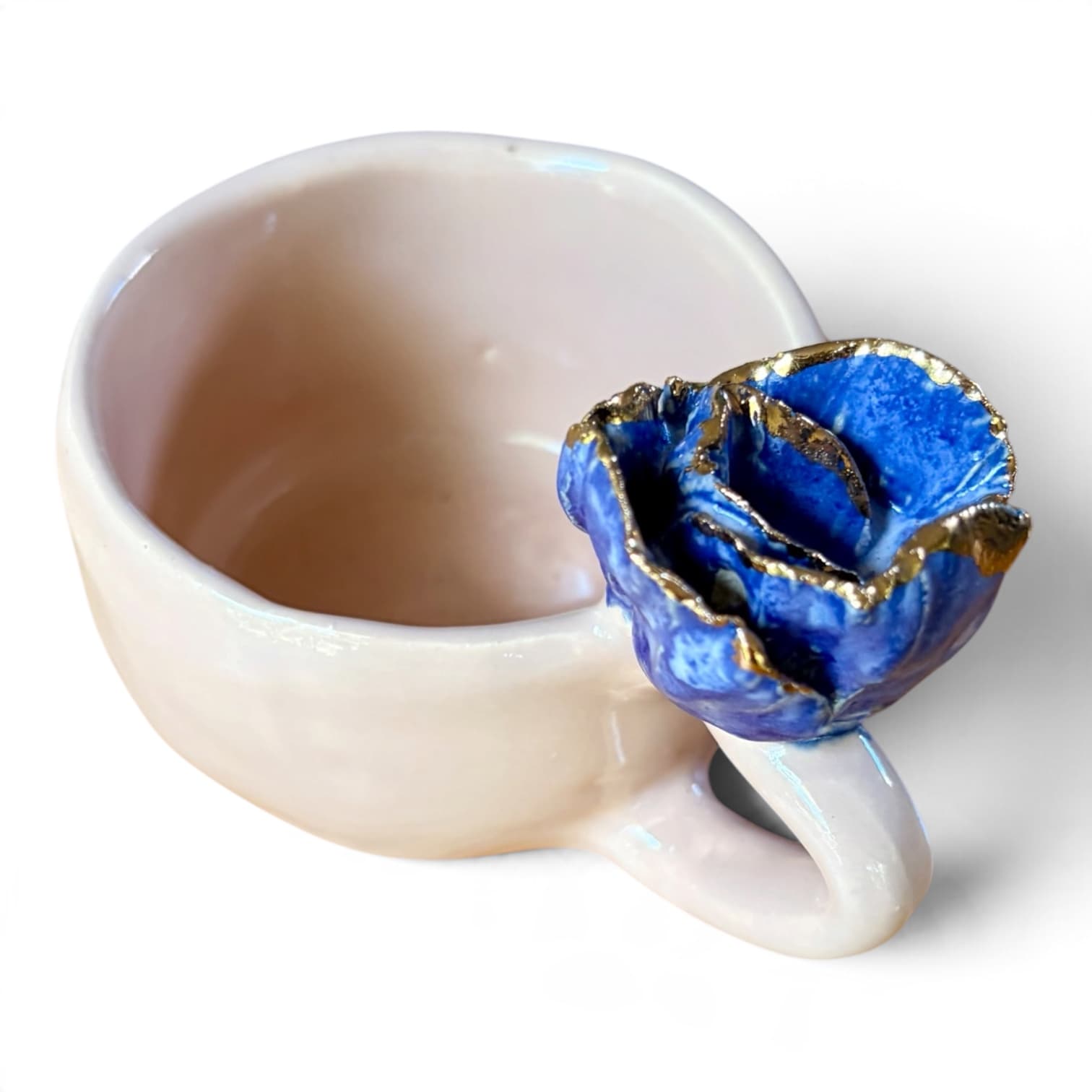 Flower bud teacup IIII — Kelly Bonk