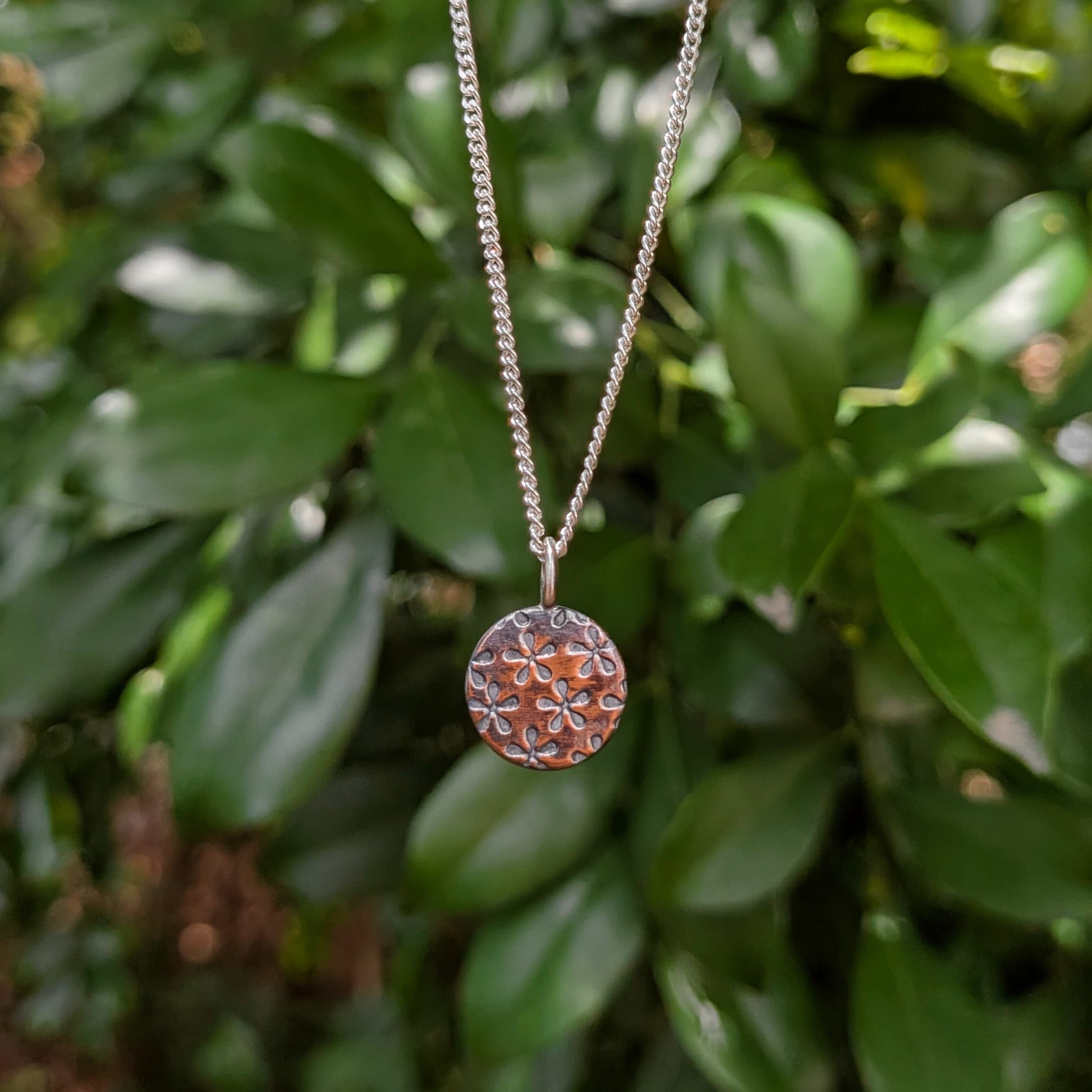 Flower Round Necklace — Jemica Ostrofski
